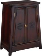 elegant and timeless: oriental furniture rosewood long life cabinet for a sophisticated home logo
