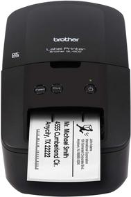 img 2 attached to 🖨️Эффективный настольный принтер Brother QL-600 для печати этикеток - ширина этикетки 2,4 дюйма.