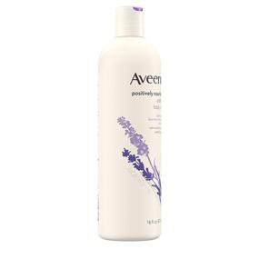 img 2 attached to 🌺 Aveeno Positively Nourishing Calming Body Wash – Lavender, Chamomile & Ylang-Ylang, Lightly Scented Daily Moisturizing Body Cleanser for Soothing & Relaxation – 16 fl. oz