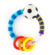 🔔 sassy ring rattle - developmental baby toy for early learning, high contrast, suitable from newborn and up logo