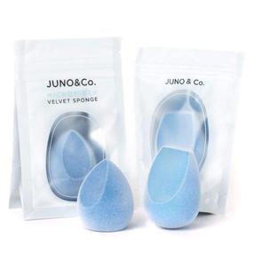 img 3 attached to 🧽 JUNO & Co. Microfiber Sponge: Dual Layer Technology for Flawless Makeup Application