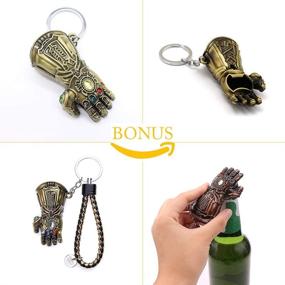 img 1 attached to Nidavellir Infinity Gauntlet Bottle Keychain