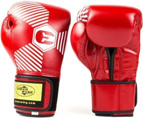 img 1 attached to Optimized for SEO: Cheerwing Pro Boxing Gloves 🥊 for Sparring, Kickboxing, Muay Thai, Punching Bag & Combat Training