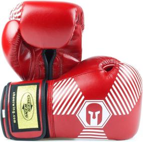 img 4 attached to Optimized for SEO: Cheerwing Pro Boxing Gloves 🥊 for Sparring, Kickboxing, Muay Thai, Punching Bag & Combat Training