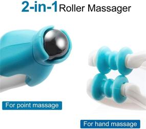 img 2 attached to 👐 Kimihome Thumb Massager: Dual-Sided Hand Massage Roller Tool for Stress and Hand Pain Relief - 2-in-1 Finger Roller, 2 Self Massage Tools, Thumb Savers Included