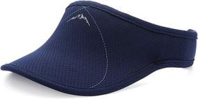 img 4 attached to USHAKE Sports Sun Visor: The Ultimate Headgear for Golf, Running, Jogging, Tennis, and Hiking