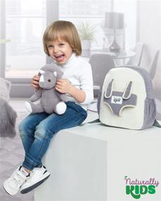 img 2 attached to Розовый рюкзак с динозаврами Toys Kids