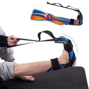 img 4 attached to Plantar Fasciitis Stretching Device Strap