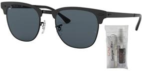 img 1 attached to Ray Ban RB3716 Shiny Black Sunglasses