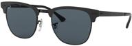 ray ban rb3716 shiny black sunglasses logo