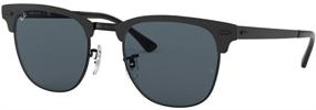 img 2 attached to Ray Ban RB3716 Shiny Black Sunglasses