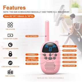 img 2 attached to 📞 GOCOM Talkies: Adventure Kids' Electronics with Handheld Channels for Fun Communication