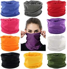 img 1 attached to Cutewing Headband Seamless Bandanas Headwear