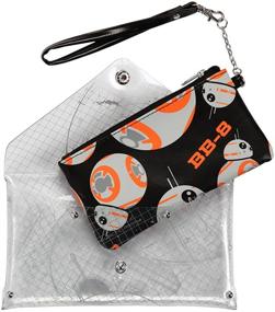 img 3 attached to Star Wars Clear Envelope Wristlet