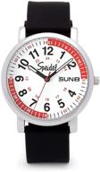 🩺 speidel scrub 30 medical watch v2 - pulsometer, date window, 24 hour marks, second hand, luminous hands logo