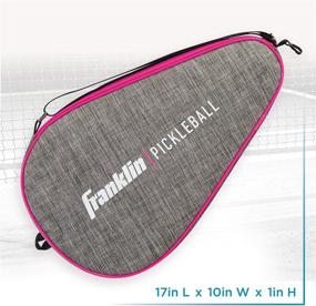 img 2 attached to 🎾 Franklin Pickleball-x Single Paddle Carry Bag - The Ultimate Bag for US Open Tournament