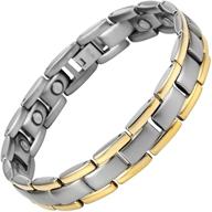 magnetic titanium bracelet for men by willis judd: enhance style and wellness logo