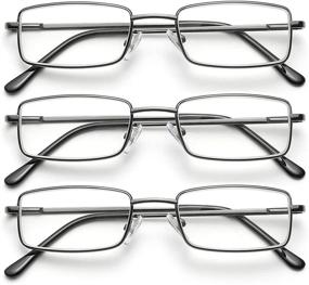 img 4 attached to OKH Stainless Reading Blocking Protection Vision Care