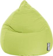 🪑 gouchee home x-large lime green easy bean bag chair logo