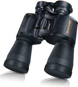 img 2 attached to High Power HD Professional Binoculars: 20x50 Roof Prism for Adults with BAK4 Prism FMC Lens - Ideal for Bird Watching, Travel, Stargazing, Hunting, Concerts, Sports - Includes Strap and Carrying Bag