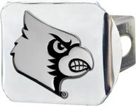 university of louisville hitch cover by fan mats - 14993 logo