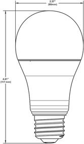 img 2 attached to 🔆 Регулируемая гало HHA19089BLE40A 2PK: Найдите идеальное освещение от 2700K до 5000K.