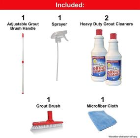 img 3 attached to Premium Heavy-Duty Grout Cleaning Kit for the Best Results