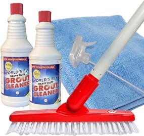 img 4 attached to Premium Heavy-Duty Grout Cleaning Kit for the Best Results