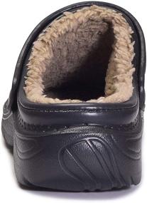 img 2 attached to 👞 Womens Waterproof Slippers: Comfortable Outdoor Men's Shoes in Mules & Clogs