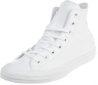 👟 classic converse chuck taylor leather monochrome sneakers: timeless style and premium quality logo