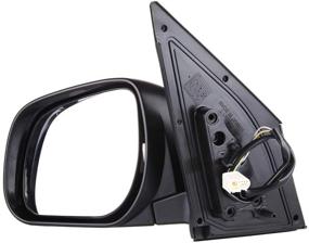 img 1 attached to 🚘 Зеркала заднего вида SCITOO для Toyota RAV4 Limited Sport 2006-2008 гг. с регулировкой электропривода и ручной складыванием - левая сторона