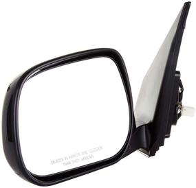 img 2 attached to 🚘 Зеркала заднего вида SCITOO для Toyota RAV4 Limited Sport 2006-2008 гг. с регулировкой электропривода и ручной складыванием - левая сторона