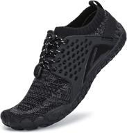 sajomce men's minimalist barefoot running trainers shoes logo