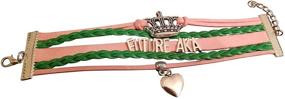 img 1 attached to 🔥 Empowering Black Greek Sorority Accessory: Future AKA Girls Charm Bracelet & Paraphernalia Collection