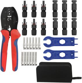 img 4 attached to 🔌 DasMarine Solar Tools: Solar Crimping Tools for 2.5/4.0/6.0mm² Solar Panel PV Cable, 6pcs Male Female Connector, 1 Pair Solar Connector Assembly Spanner Tool Kit