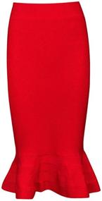 img 2 attached to IFashion Womens Bandage Bodycon Русалка