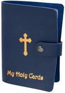 🔖 stamped design men's wallets, card cases & money organizers: religious cards holder accessories logo