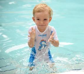 img 2 attached to 🩱 Cressi Sun Protection Full Rash Guard for Toddlers and Babies - Ideal for Swimming and Water Activities