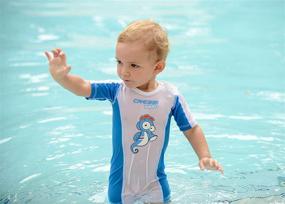 img 1 attached to 🩱 Cressi Sun Protection Full Rash Guard for Toddlers and Babies - Ideal for Swimming and Water Activities