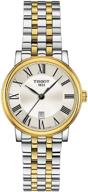 tissot womens carson quartz stainless women's watches in wrist watches logo