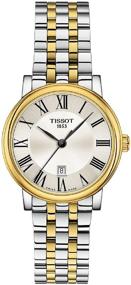 img 4 attached to Tissot Womens Carson Quartz Stainless Women's Watches in Wrist Watches