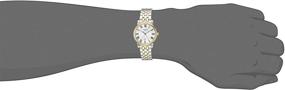 img 3 attached to Tissot Womens Carson Quartz Stainless Women's Watches in Wrist Watches