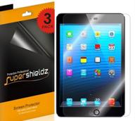 📱 (3 шт) защитная пленка supershieldz matte для ipad mini 3, 2, 1 - против бликов и отпечатков пальцев логотип