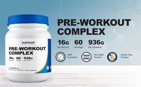img 2 attached to Power-Up Your Workout with Nutricost Pre-Workout Complex Powder in Refreshing Watermelon Flavor (60 Servings)