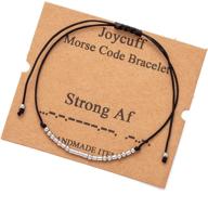 👩 joycuff girlfriend inspirational boys' jewelry: encouraging and motivating bracelets logo
