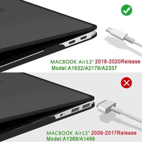 img 3 attached to B BELK Compatible With MacBook Air 13 Inch Case 2020 2019 2018 Release (Model: A2337 M1 A2179 A1932)