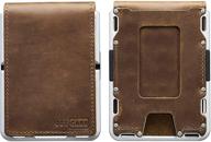 🎩 dapper leather jexicase - minimalist rfid blocking case logo