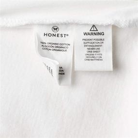 img 2 attached to HonestBaby 2 Pack Organic Cotton Heather Nursery