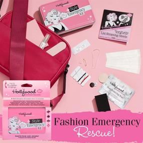 img 3 attached to 👗 Hollywood Fashion Secrets Style Emergency Kit - Tin, Essential Compact Wardrobe Repair for Complete Fashion Fixes, 14 Piece Set