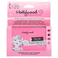 👗 hollywood fashion secrets style emergency kit - tin, essential compact wardrobe repair for complete fashion fixes, 14 piece set logo